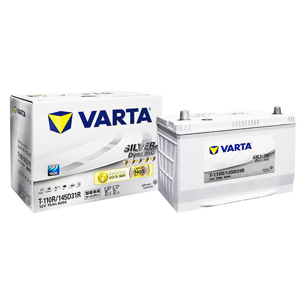 VARTA (バルタ) 自動車 バッテリー アイドリングストップ車用バッテリー Silver Dynamic T-110R/145D31R