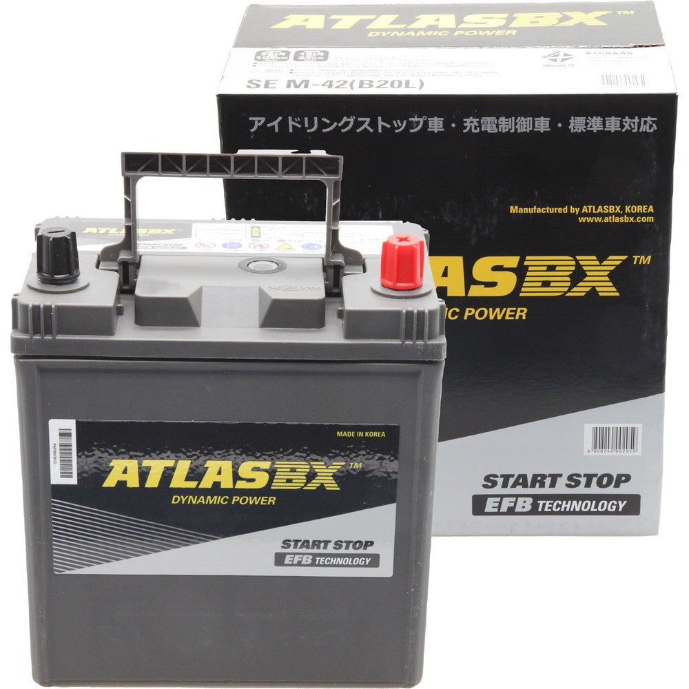 ATLAS(アトラス) アイドリングストップ車用 JIS(日本車用)バッテリー ...